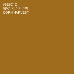 #9E6C1C - Corn Harvest Color Image